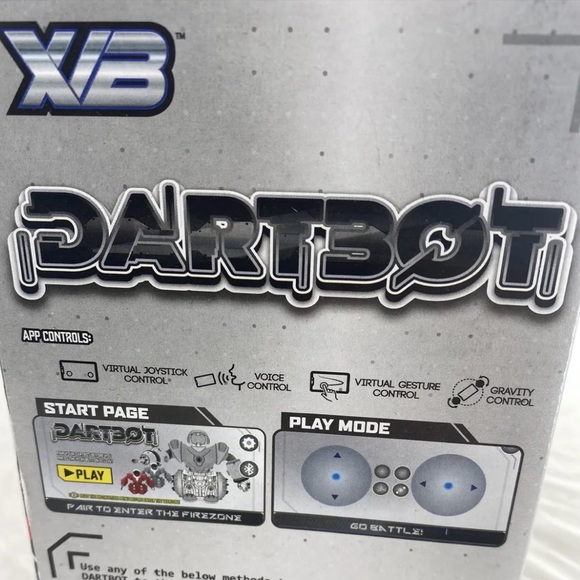 NWT Gray White Bluetooth Shooting Robot - Picture 4 of 5